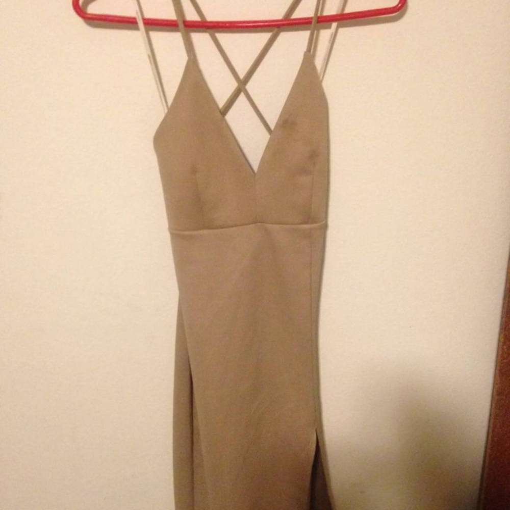 Crossback Bodycon Dress